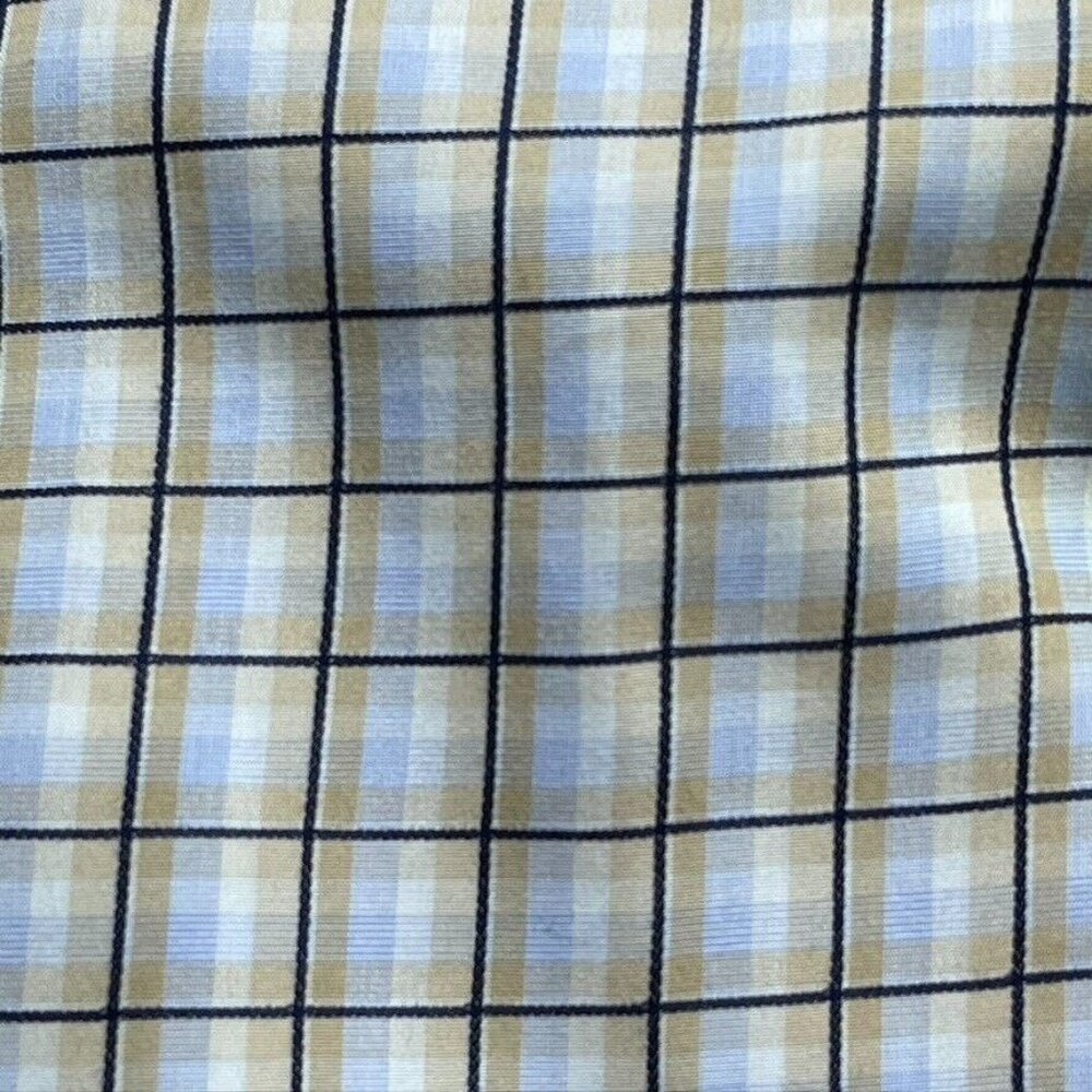 Tailor Byrd COLLECTION Mens XL Button-Down Long-Sleeve Plaid Shirt - Picture 4 of 11